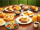 朝食ビュッフェ 盛り付けイメージ