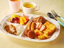 朝食ビュッフェ 盛り付けイメージ(お子様)