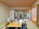 【温泉露天風呂付和室】和室タイプのお部屋で、和の空間をお楽しみください。