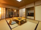 【温泉露天風呂付和室】42平米+客室露天風呂でゆったりとお寛ぎください。