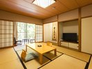 【VILLA棟◆和室10畳】和のテイストをふんだんに取り入れた落ち着きある42平米の和室