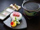 【夕食】お肉料理