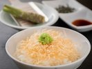 【夕食】わさび丼