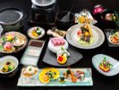 【夕食】森の泉創作会席料理