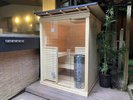 男湯の露天エリアに「ロウリュサウナ」を新設。今流行りの高温サウナ