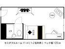 セミダブル間取り図