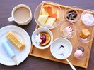 食後のスイーツも多数ご用意しております♪