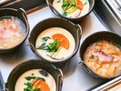 海鮮あんかけ茶わん蒸し具だくさん鶏肉茶わん蒸し(※日替わり)