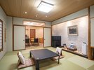 【富士】2025年1月リニューアル!モダンな琉球畳の和室10畳でゆったりと。