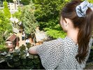 和モダン客室から見える風景