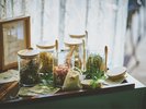 お庭のハーブを使ったサシェづくり