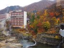 【定山渓温泉街】