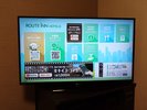 テレビの電源を入れますとご案内画面が表示されます。