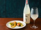 千代酒造の「篠峯」。御所の周辺の銘酒を取り揃えております。