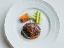 ディナー:大和牛のハンバーグステーキ