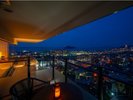 瀬戸内プレミアスイートテラスからの夜景写真