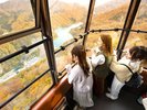 【14:30】田代の空中から眺める、どこまでも続く色鮮やかな紅葉の大パノラマ。