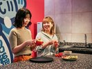 長期滞在にも便利なパブリックキッチン