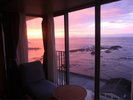 お部屋から見える日の出