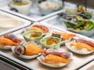 【朝食ブッフェ】元寿司職人の料理長が握るお寿司
