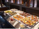 【朝食ブッフェ】和洋折衷、料理長手作りのお料理の数々