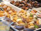 【朝食ブッフェ】和洋折衷、料理長手作りのお料理の数々