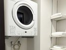 【全室ガス乾燥機・洗濯機付】連泊のお客様に大人気の設備です♪