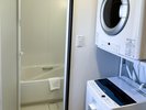 【全室ガス乾燥機・洗濯機付】連泊のお客様に大人気の設備です♪