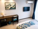 【ダブルルーム】23.55平米のお部屋はキッチン&バルコニー付。バス・トイレ別も嬉しいポイント◎