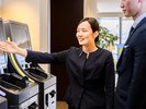 自動精算機でスマートにお手続き。