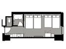 デラックスツインルームレイアウト(4名利用)