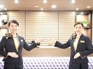 元気なご挨拶でお出迎え