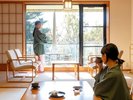 【スタンダード和室】開放感のある広縁とバルコニー付き。のんびりと過ごしたい方にもぴったりです。