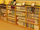 【ロビー】滞在中に楽しめる漫画コーナー