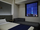 デラックスツイン(ソファベッド付)※部屋によって眺望は異なります。写真は一例です。