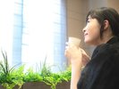 朝は朝光とコーヒーの癒しです