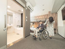 広々設計で車椅子でも動きやすいお部屋です ※ご予約の際は店舗にお問合せ下さい。※使用感イメージ
