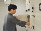 鍵付きロッカーで防犯も安心