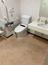 バリアフリールーム車イスも楽に出入り可能なトイレユニット