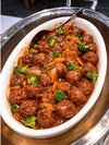大きな肉団子盛り合わせ