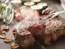 自慢の柔らかいステーキ