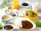 【朝食】アパ社長カレーセット