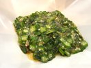 日替わり朝食一例:モロヘイヤとおくら