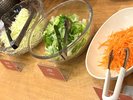 日替わり朝食・サラダ一例