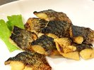 日替わり朝食一例:鯖の塩焼き