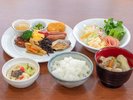朝食バイキング