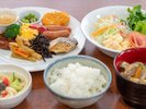 朝食バイキング