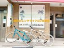 無料のレンタサイクル(2台)チェックイン前から利用可能