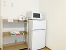 【207】冷蔵庫+電子レンジ+ケトル