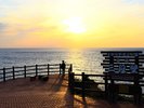 三段壁(夕日)